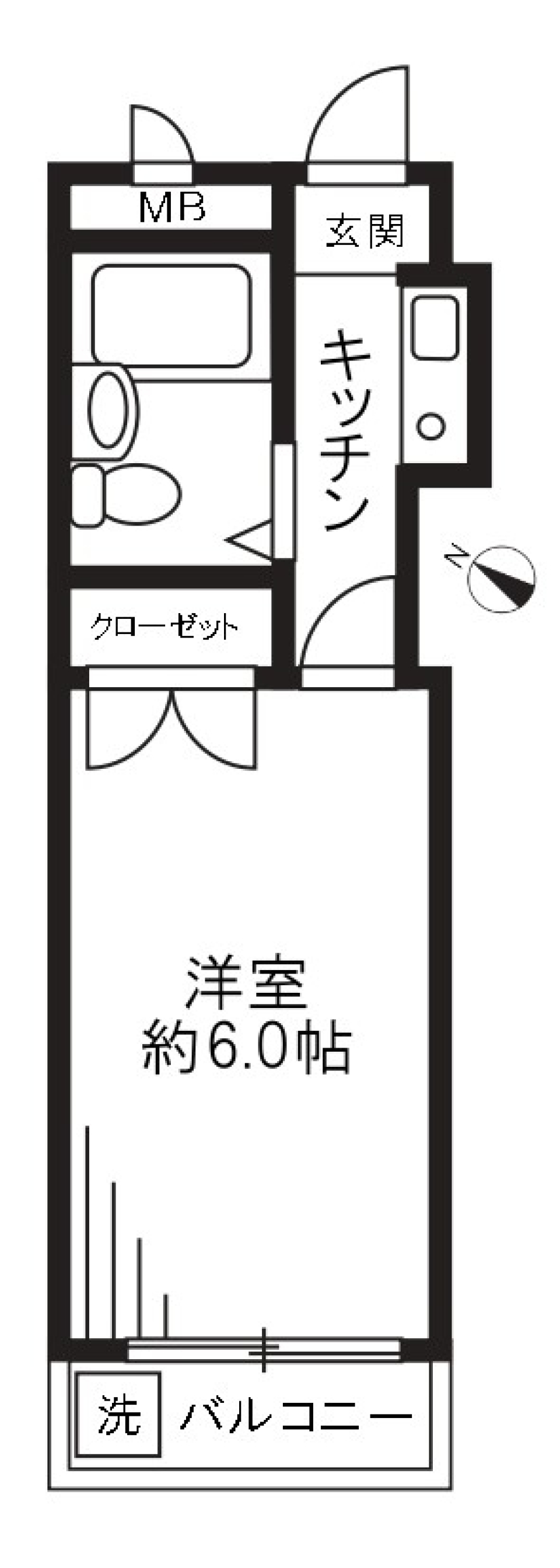 スターハイツ本所 304号室の間取り図