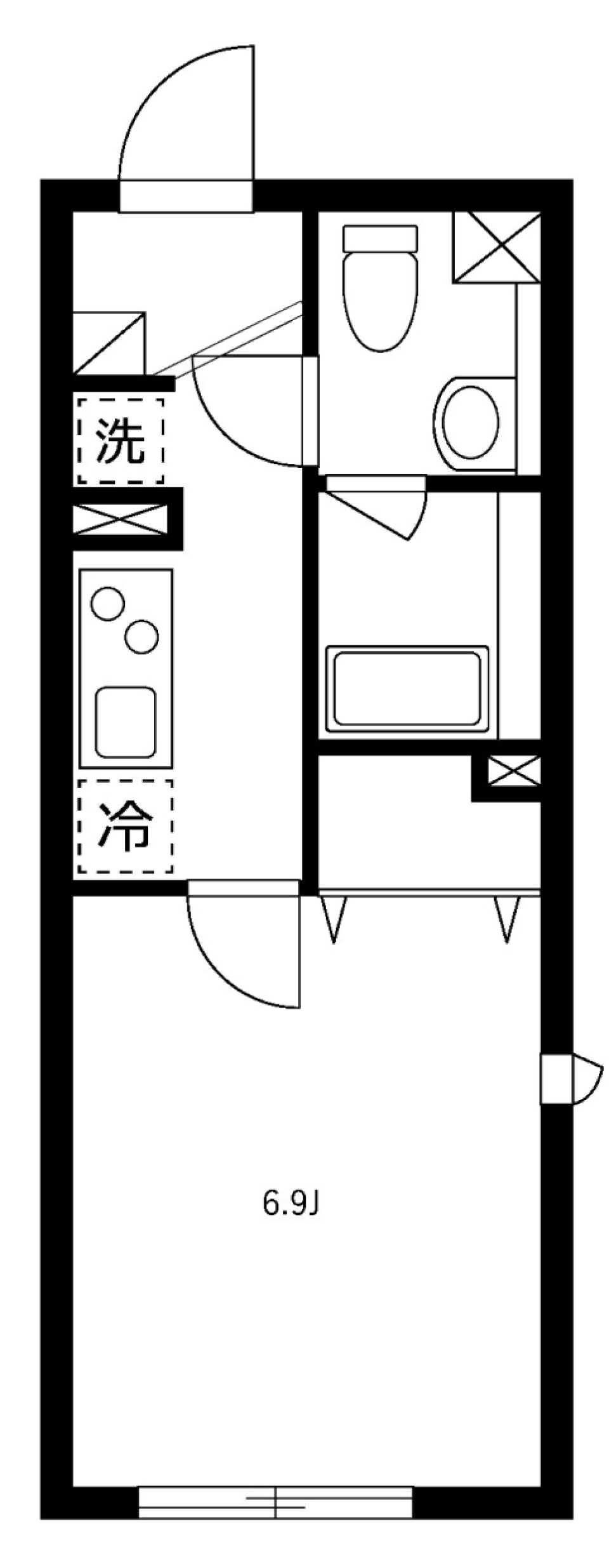 憧れのホワイトルーム【築浅！】の間取り図