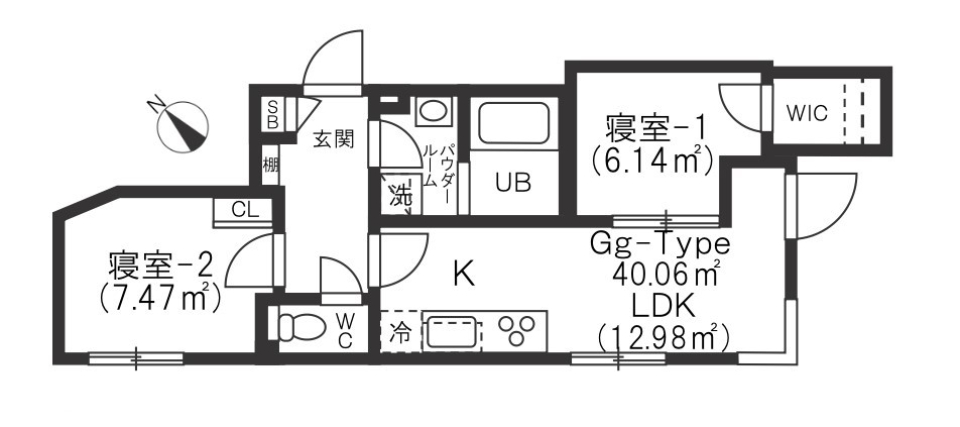 愛犬と日向ぼっこ♪【新築！ペット可】の間取り図