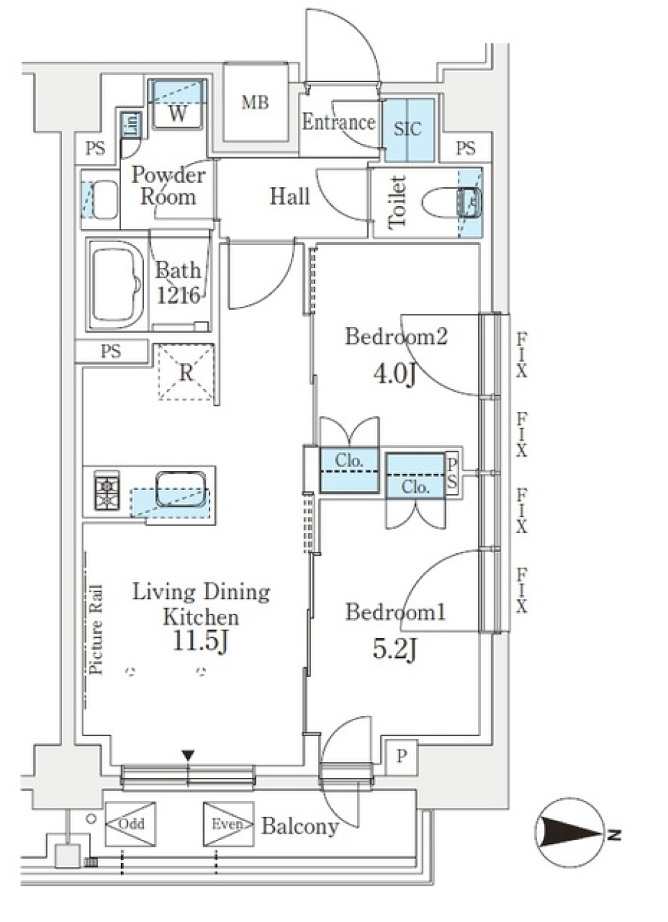 Ash Grey Wall 湘南新宿ライン宇須 西大井駅まで徒歩7分の間取り図