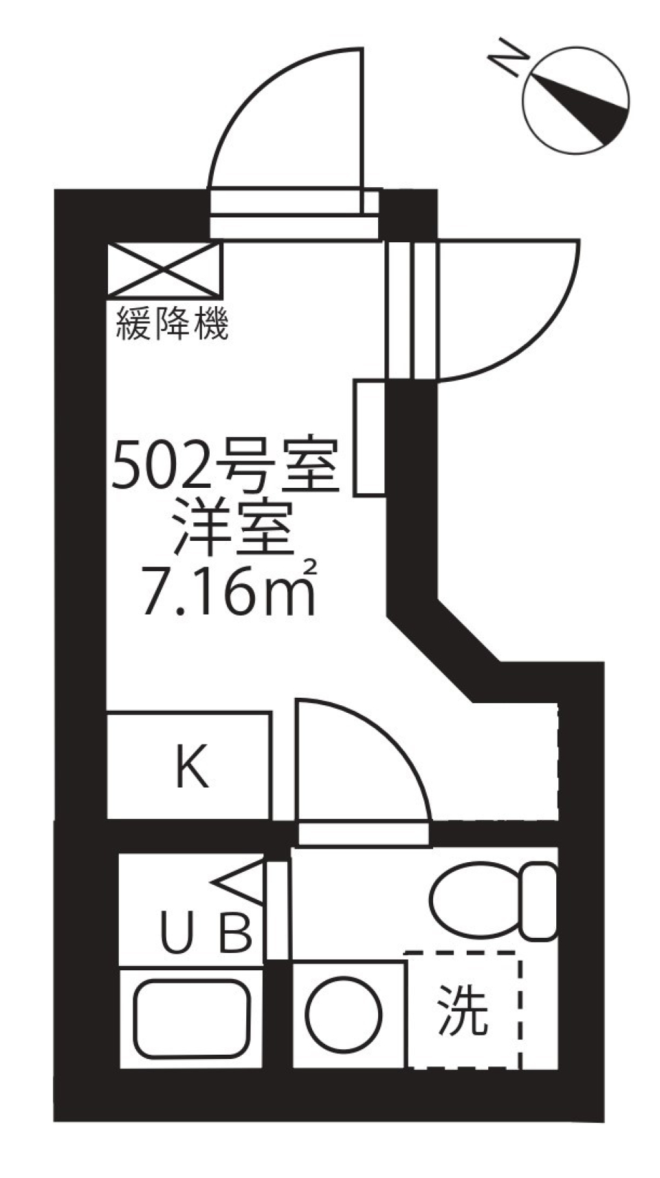 韓国っぽい垢抜け感　半蔵門線「水天宮前」駅 徒歩4分の間取り図