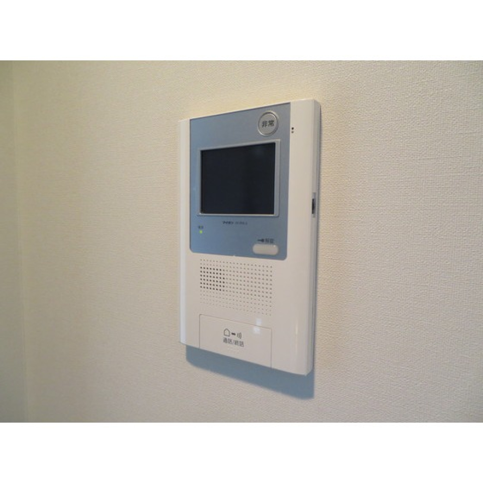 テレビ付きインターホ