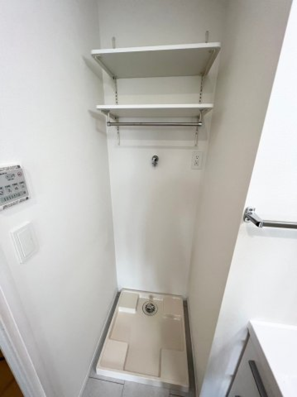 室内洗濯機置き場