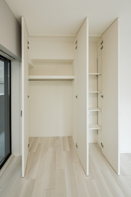 クローゼットはこのくらい
※写真は同タイプ住戸です。