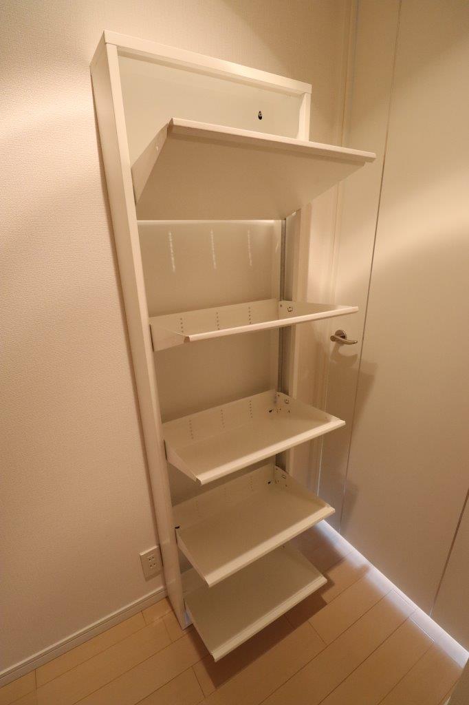 始めてみるタイプの収納です