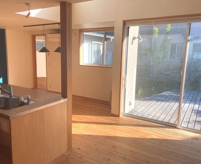 木にこだわったお家です