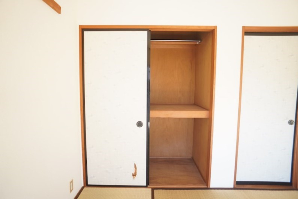 和室の収納スペース