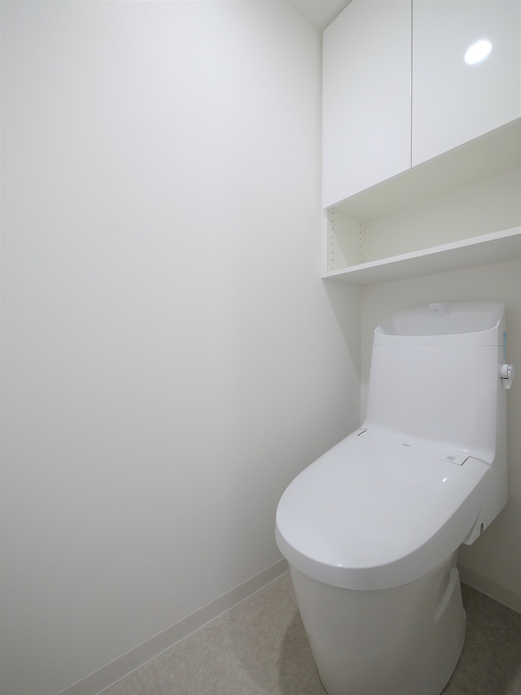 トイレは個室なのも嬉しいポイント。