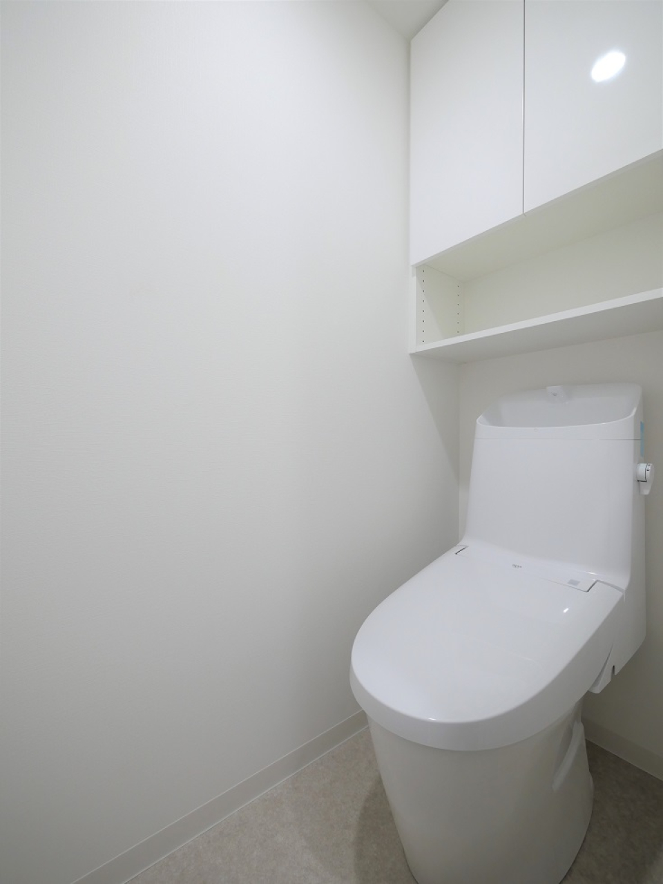 トイレは個室なのも嬉しいポイント。