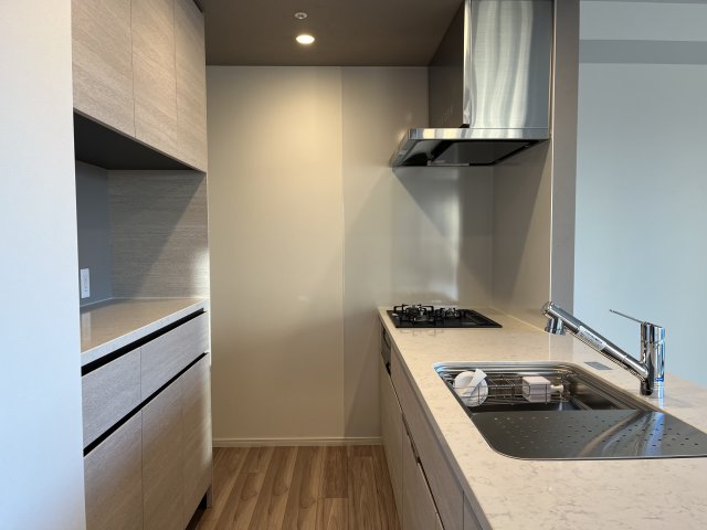 作業スペースが広い使いやすいキッチン