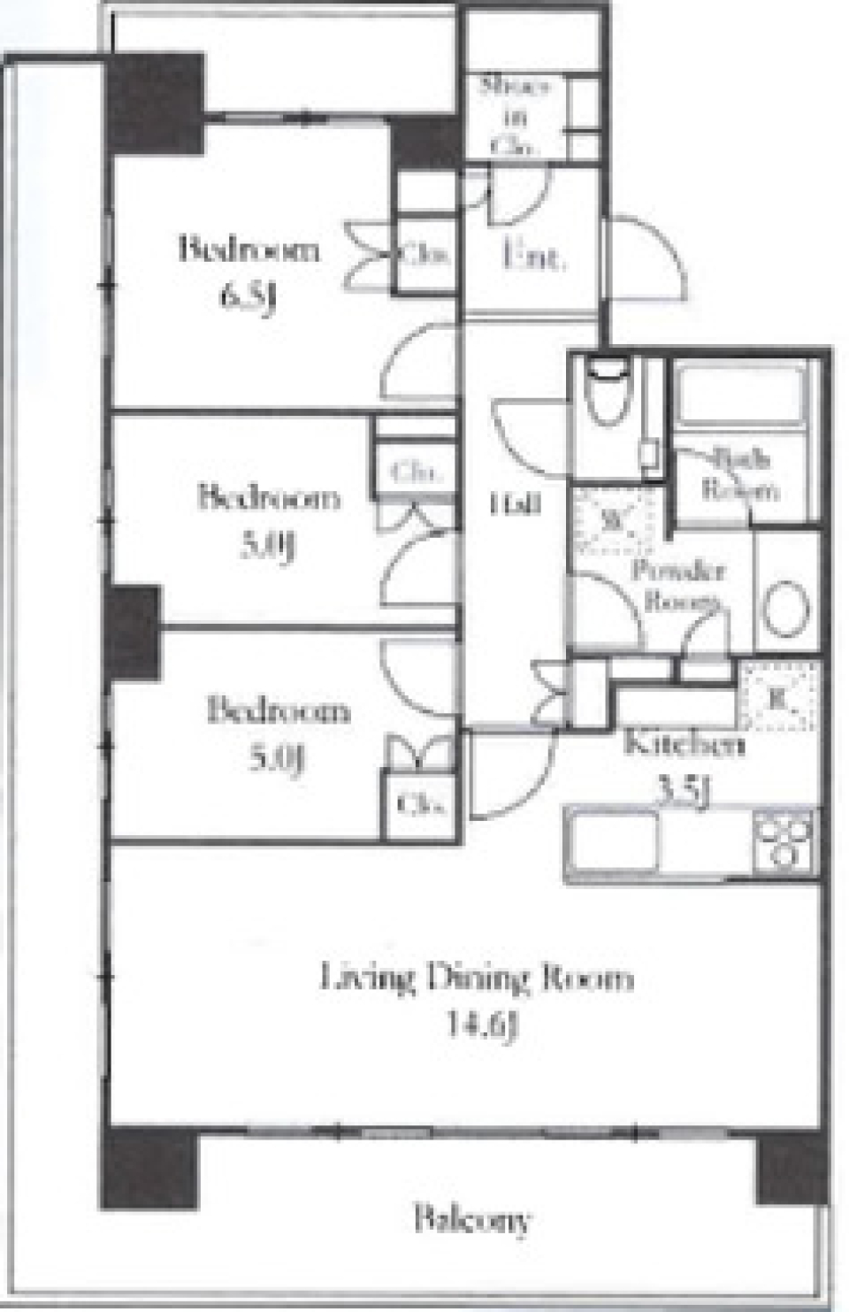 朝夕美しいリバービュー［新築］の間取り図