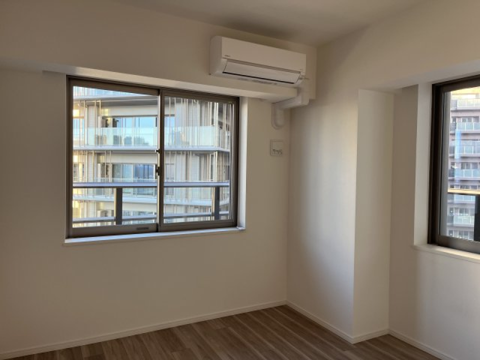 寝室は3部屋あります※C棟1109号室の写真です。