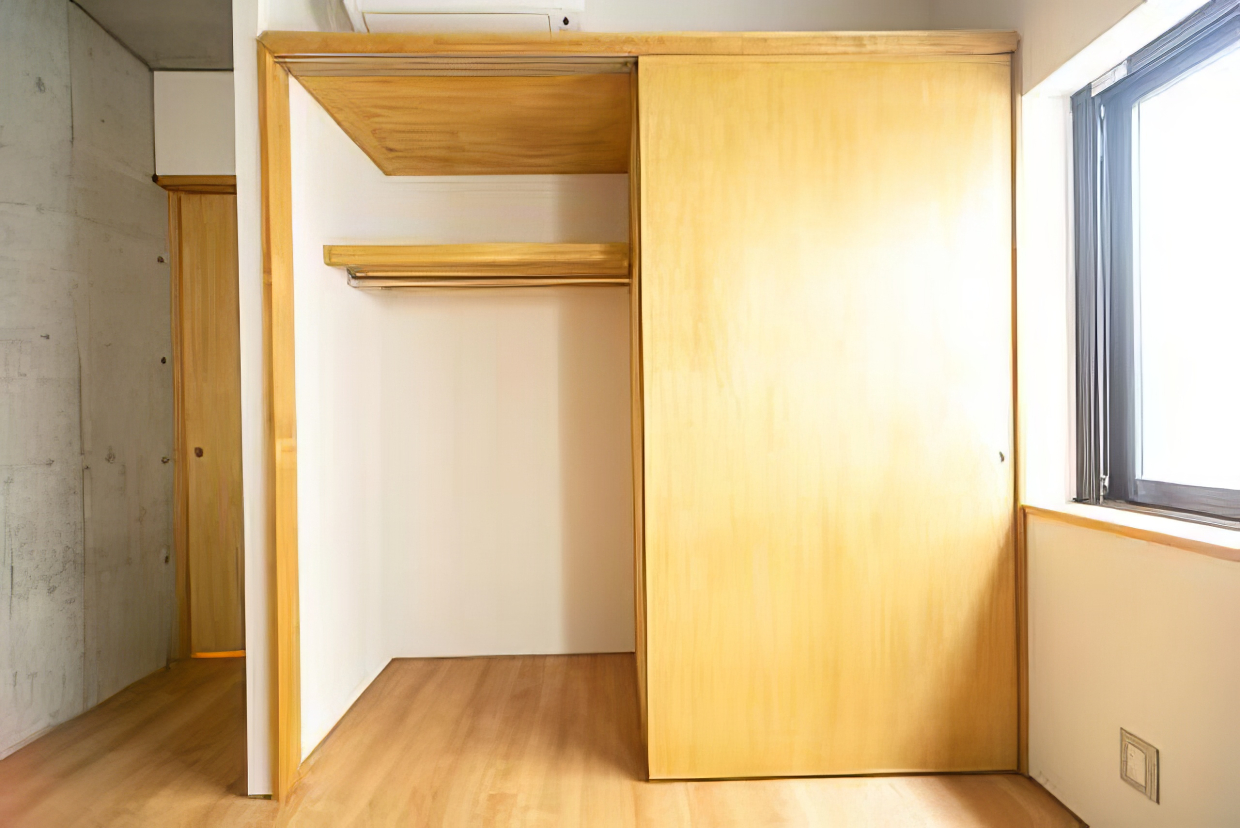 奥行きもあり、収納力あり。