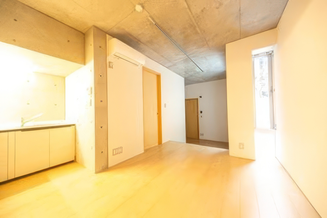 ダイニングスペースは約8帖ある