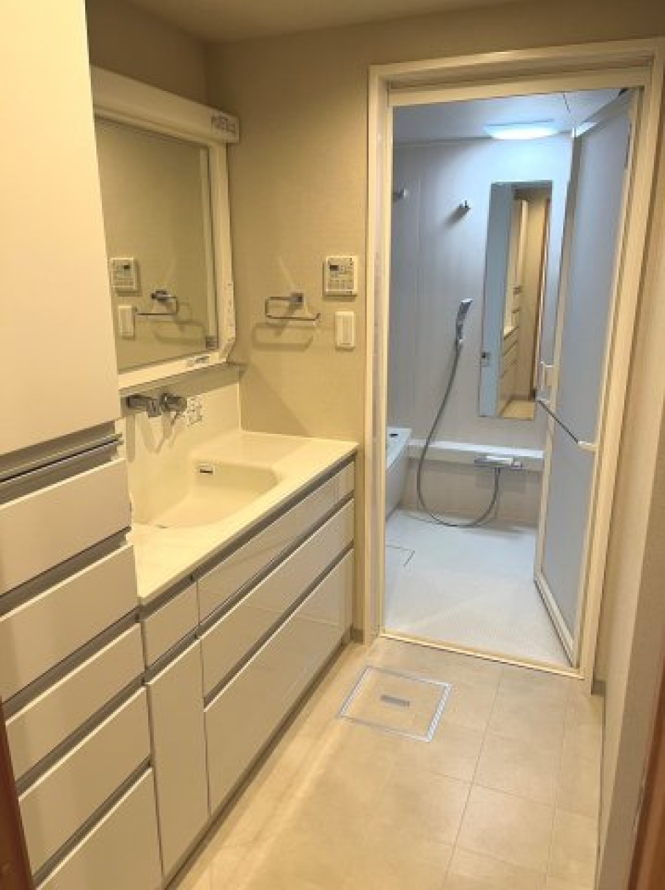 洗面脱衣室の収納力って大事です