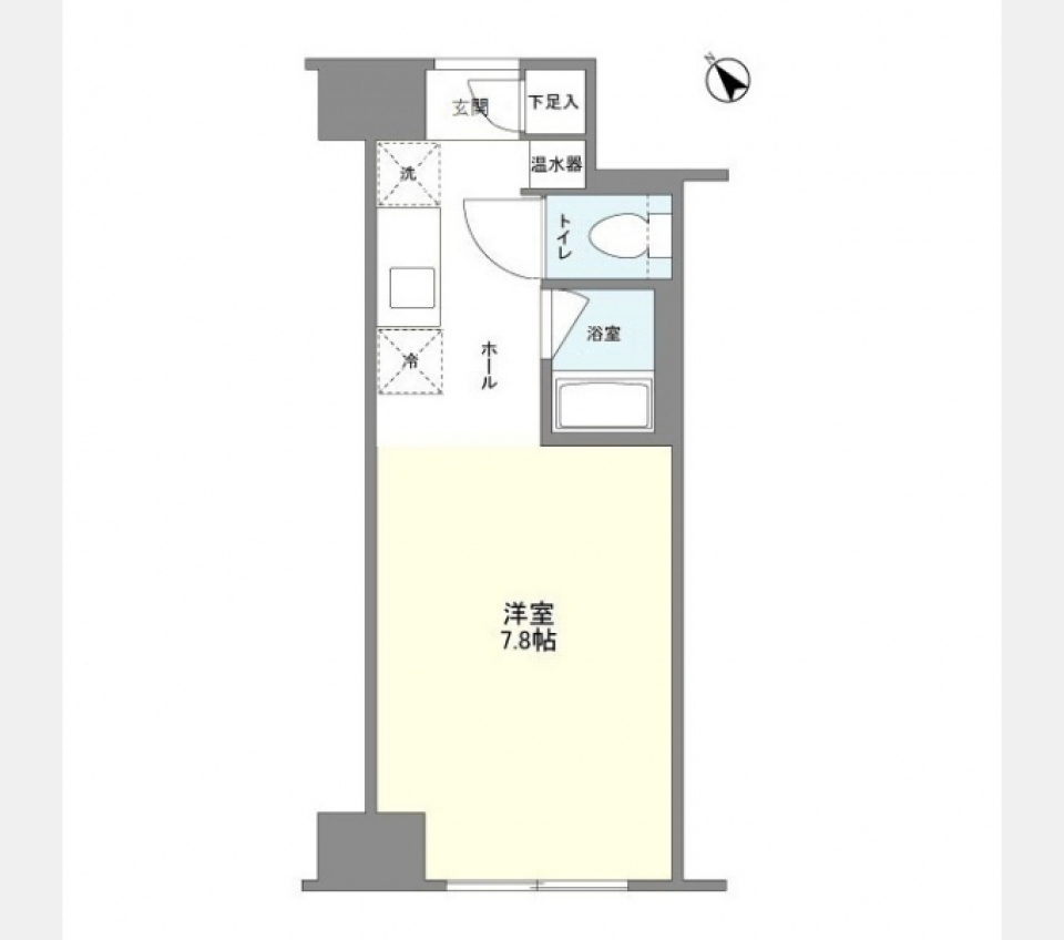 隅田川のんびりリノベ暮らしライフの間取り図