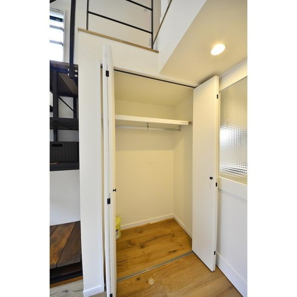 お洋服はこちらに。