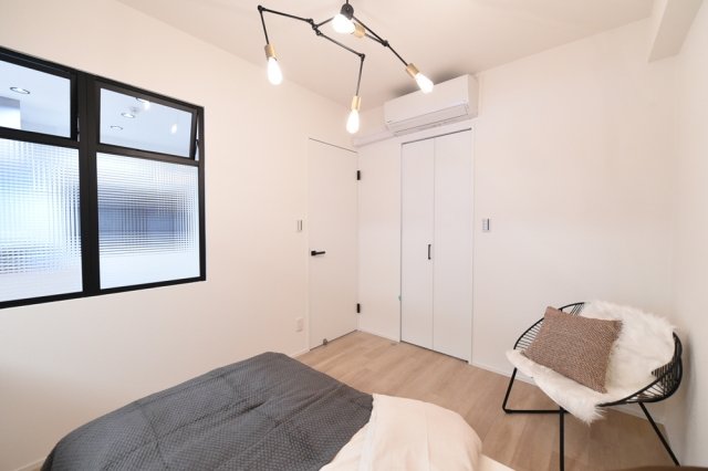 寝室にもエアコン設置済みなのはありがたい！