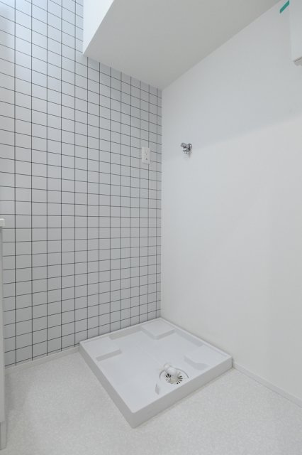 洗濯機置き場のスペースは余裕そうかな？