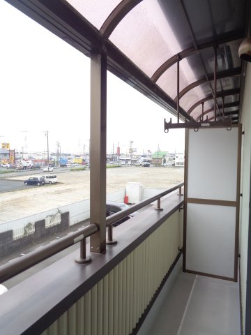 バルコニーの様子