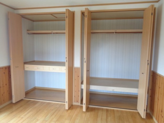 洋室①の大容量収納スペース