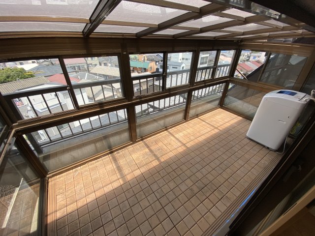 ルーフバルコニーの様子
