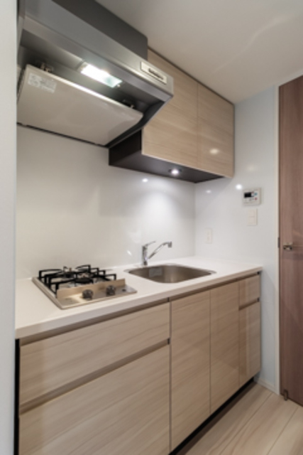 2口コンロで料理も捗りそうですね！※写真は同タイプ住戸です。