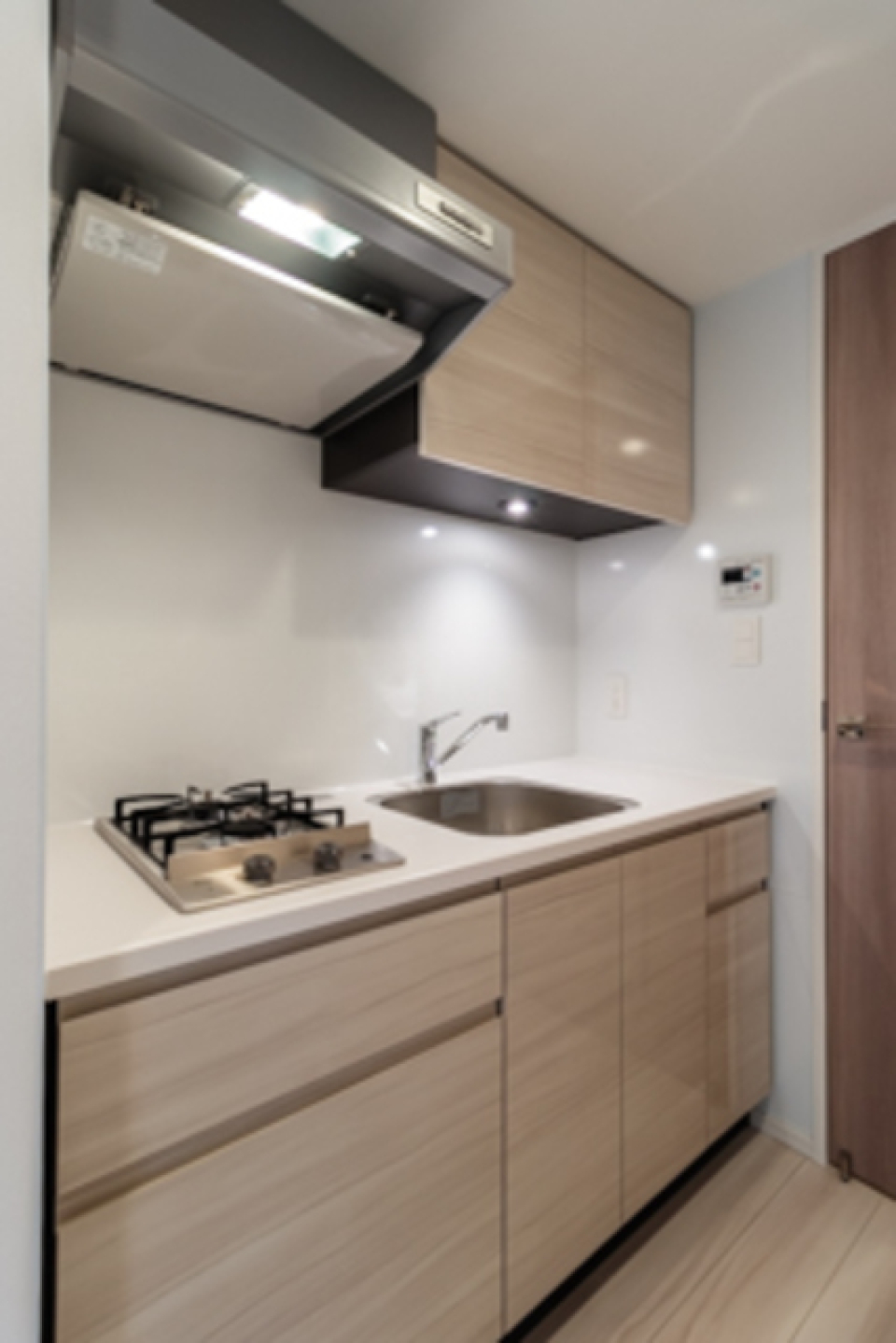 2口コンロで料理も捗りそうですね！※写真は同タイプ住戸です。