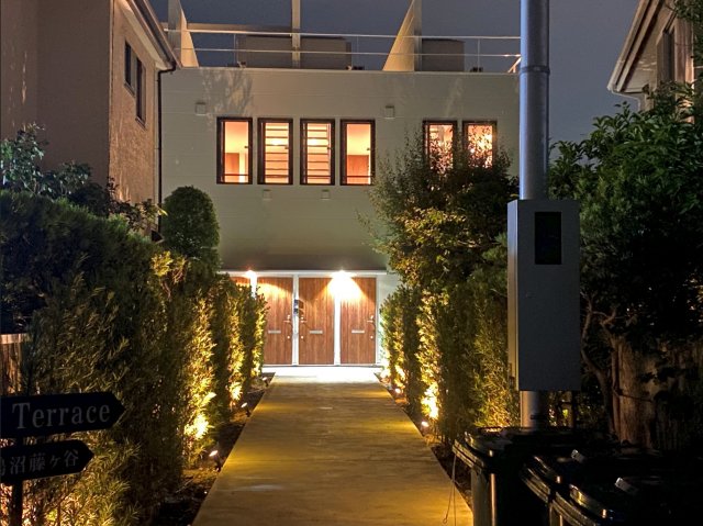 夜の雰囲気も素敵です