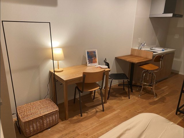 収納はちょっと少なめです