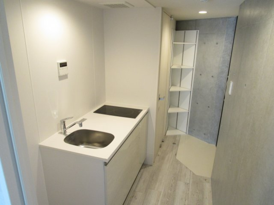 IHが導入されたキッチン。