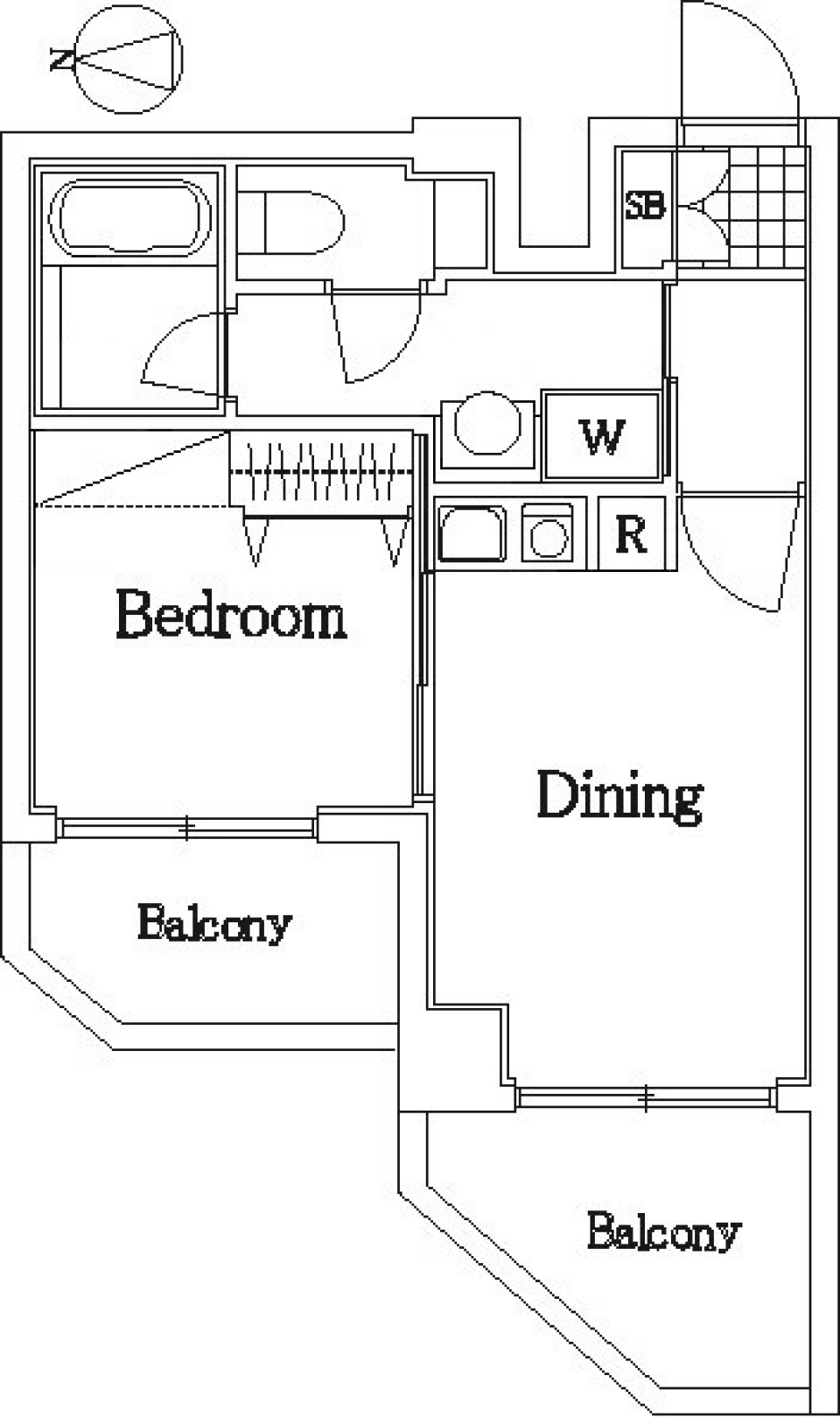 Feeling goodの間取り図