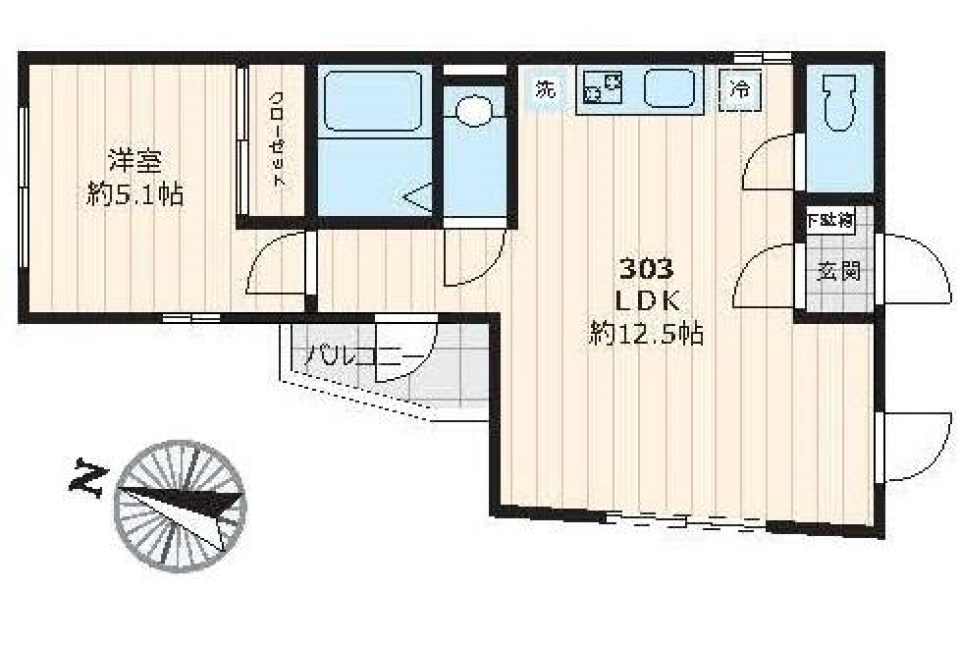 my life style is HYGGEの間取り図