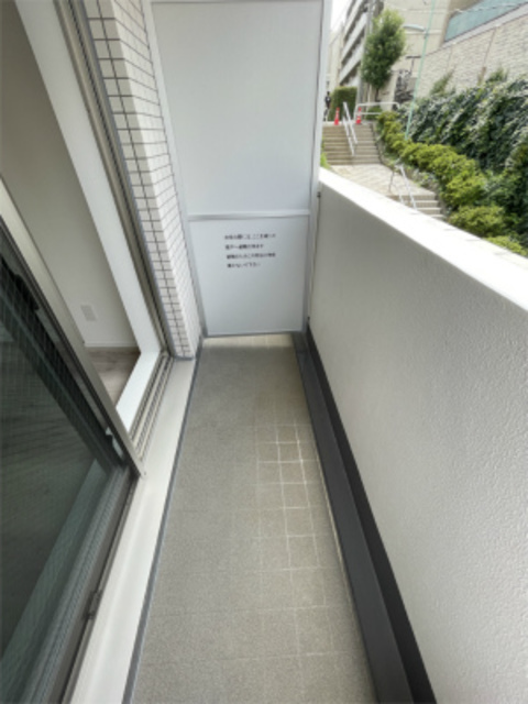 バルコニーの様子。