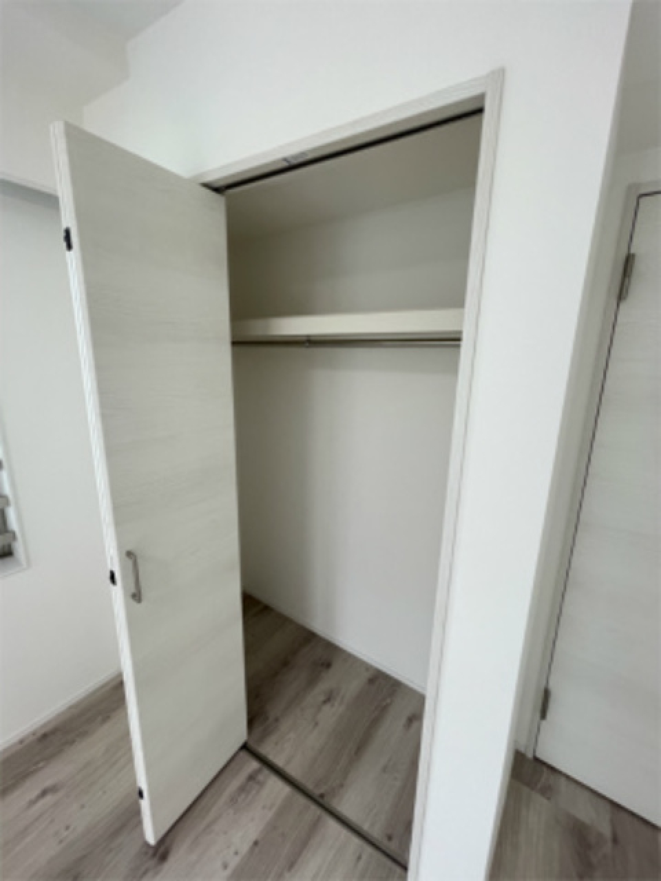 収納を開けた時の様子。
