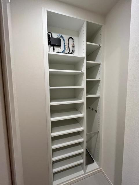 シューズボックスを開けたときの様子。※写真は同タイプ住戸です。