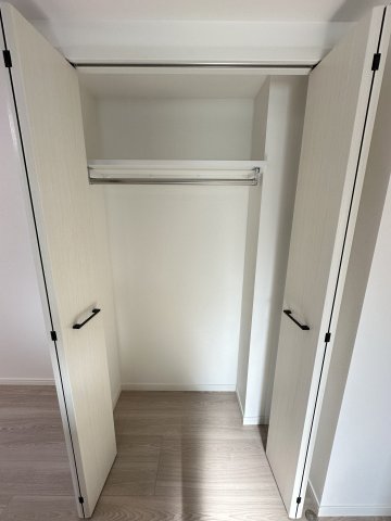 収納を開けたときの様子。