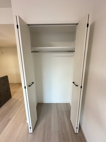 収納を開けたときの様子。