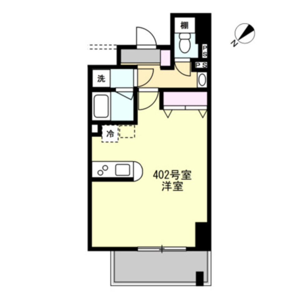 忙しい朝はカウンターで優雅にいただきます。の間取り図