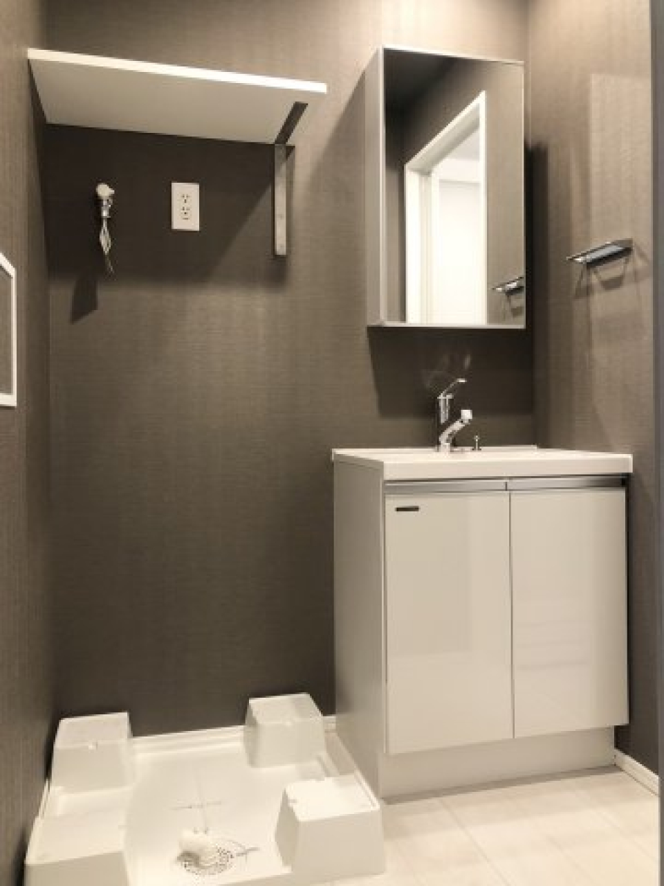 壁紙がシックなのが魅力！