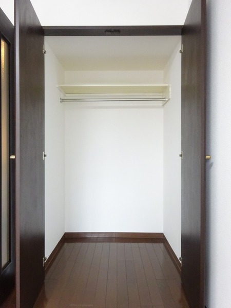 クローゼットを開けた時の様子。