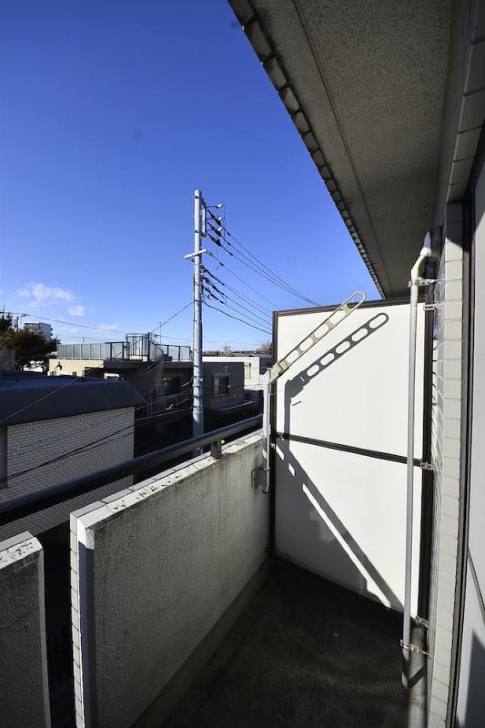 バルコニーの様子。