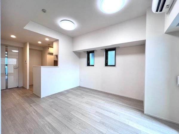 １１．８帖の広々リビング。