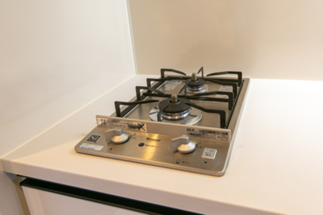 便利な二口コンロ
※写真は同タイプ住戸です。
