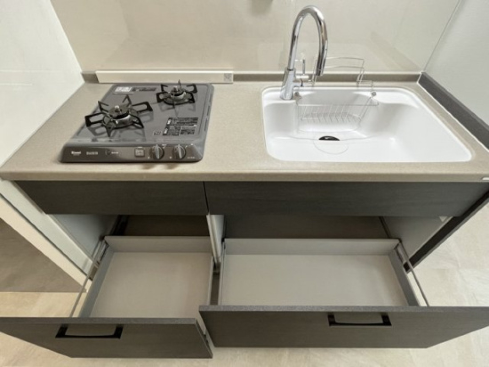 引き出しの深さを活かしてしっかり収納ができそうです