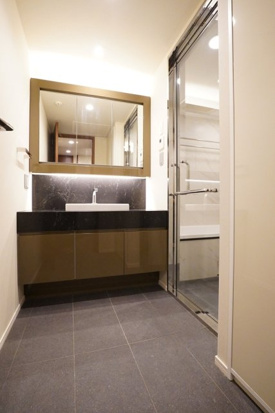 ドラマに出てきそうな洗面台！