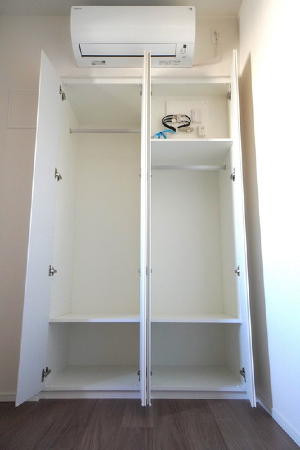 各部屋にクローゼットがあるので、整理整頓にも困りません。※写真は同タイプ住戸です。