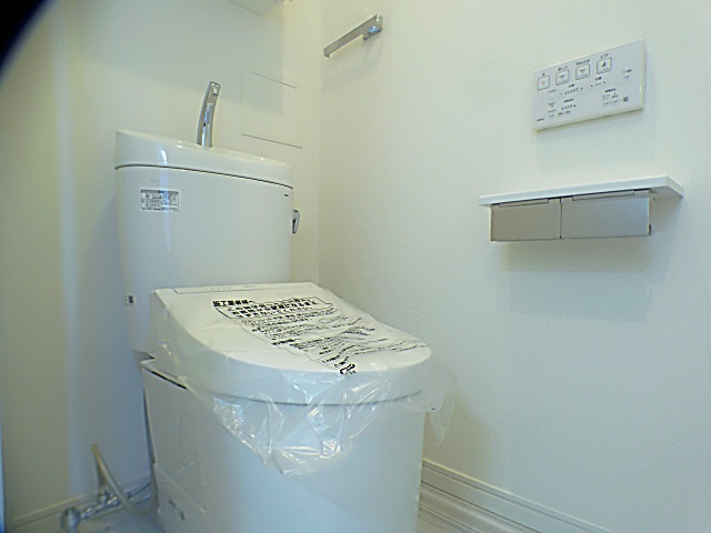 清潔感のあるトイレ。