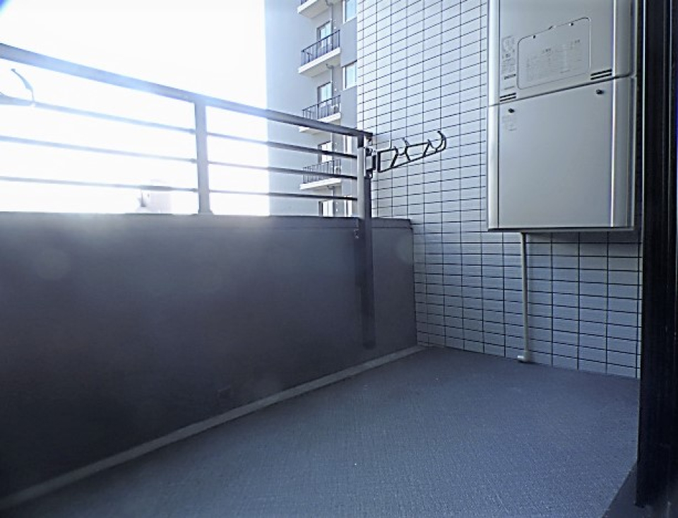 バルコニーの様子。