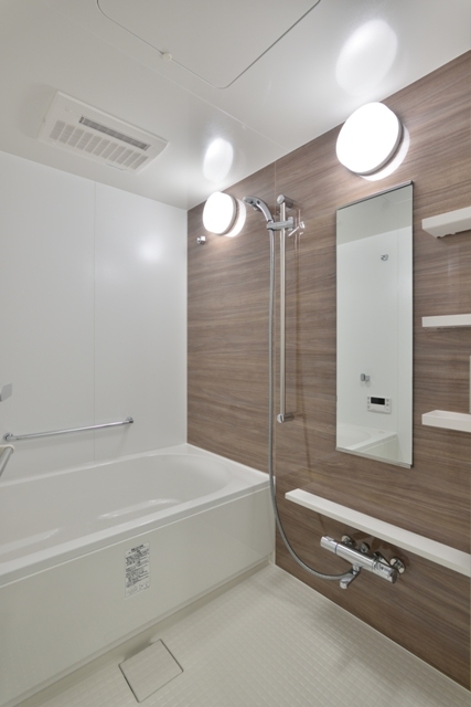 使い勝手の良さそうな浴室です。※写真は同タイプ住戸です。